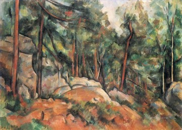 BOSQUE Arte - En el bosque Paul Cézanne